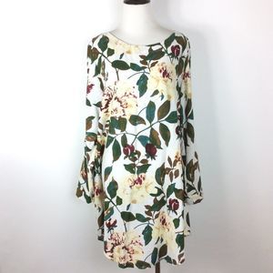 Gulang Brand Floral Tunic Blouse Size 2X- fits Med